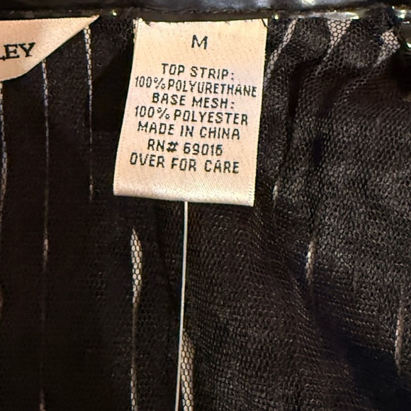 NWT Laura Ashley Women’s Full Zipper Jet Black Polyester Textured Sz M Jacket - Picture 5 of 15